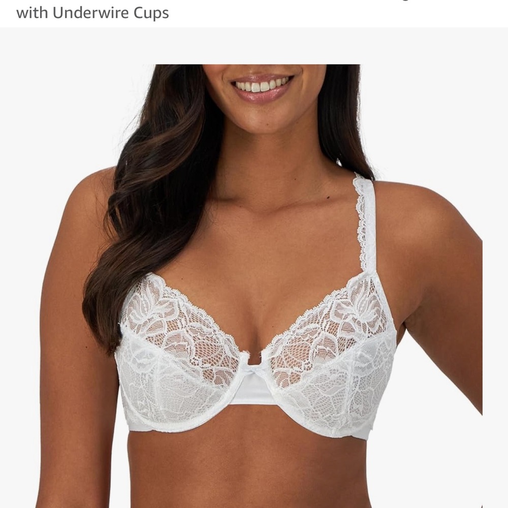 Bali Women's Lace Desire Underwire Bra Size 40DD style 6543
